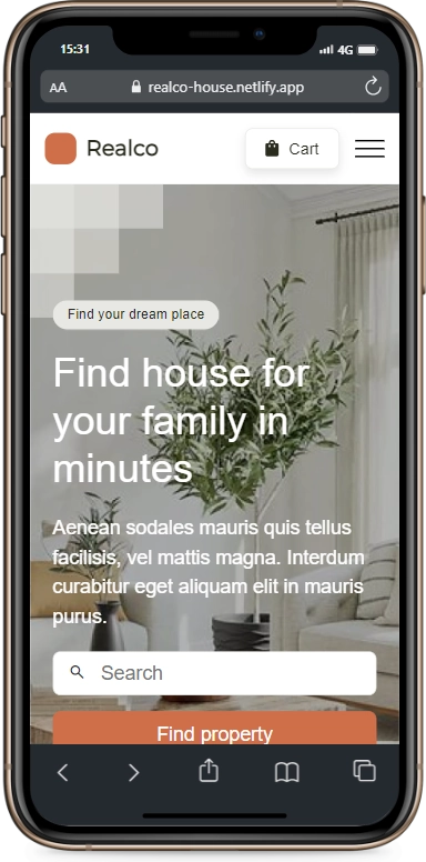 Mobile view